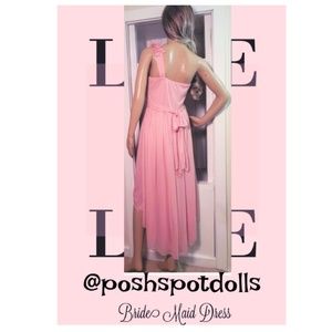 Bride's Maid Dress - Prom Dress - Evening Gown